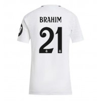 Real Madrid Brahim Diaz #21 Kotipaita Naiset 2024-25 Lyhythihainen